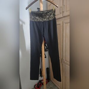 Lululemon Black and Camouflage Leggings